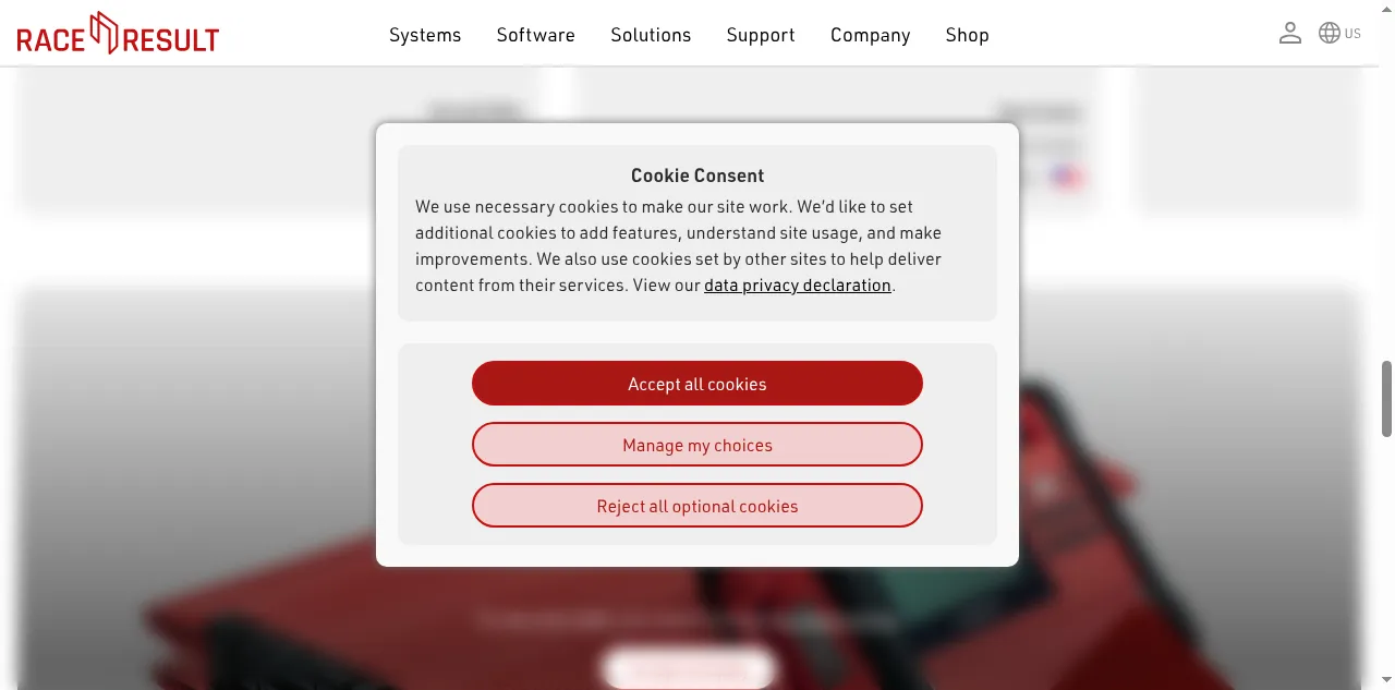 Preview of raceresult.com