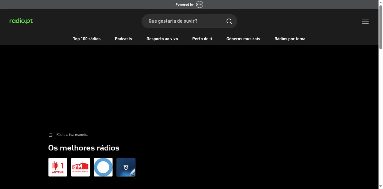 Preview of radio.pt