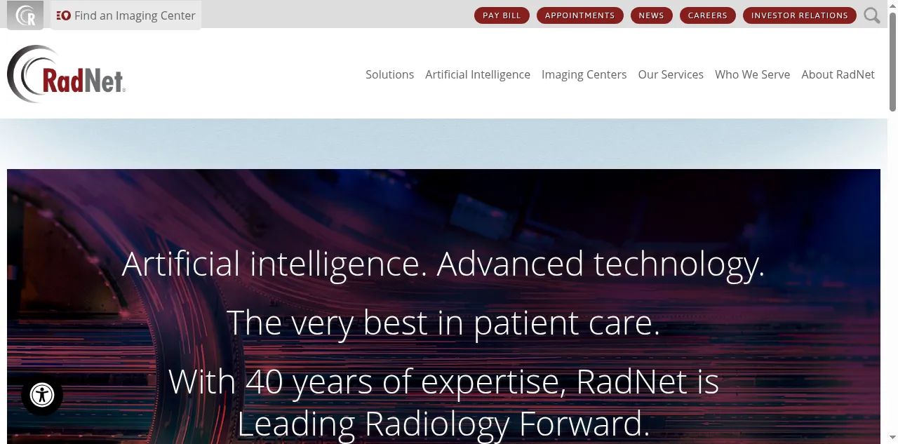 Preview of radnet.com