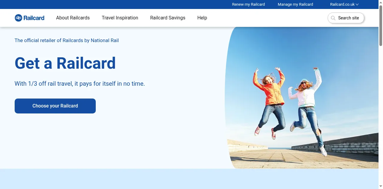Preview of railcard.co.uk