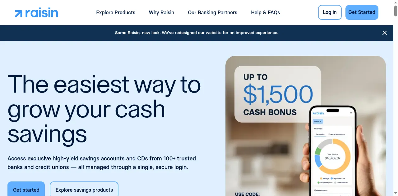 Preview of raisin.com