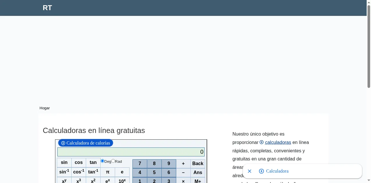 Preview of rapidtables.org