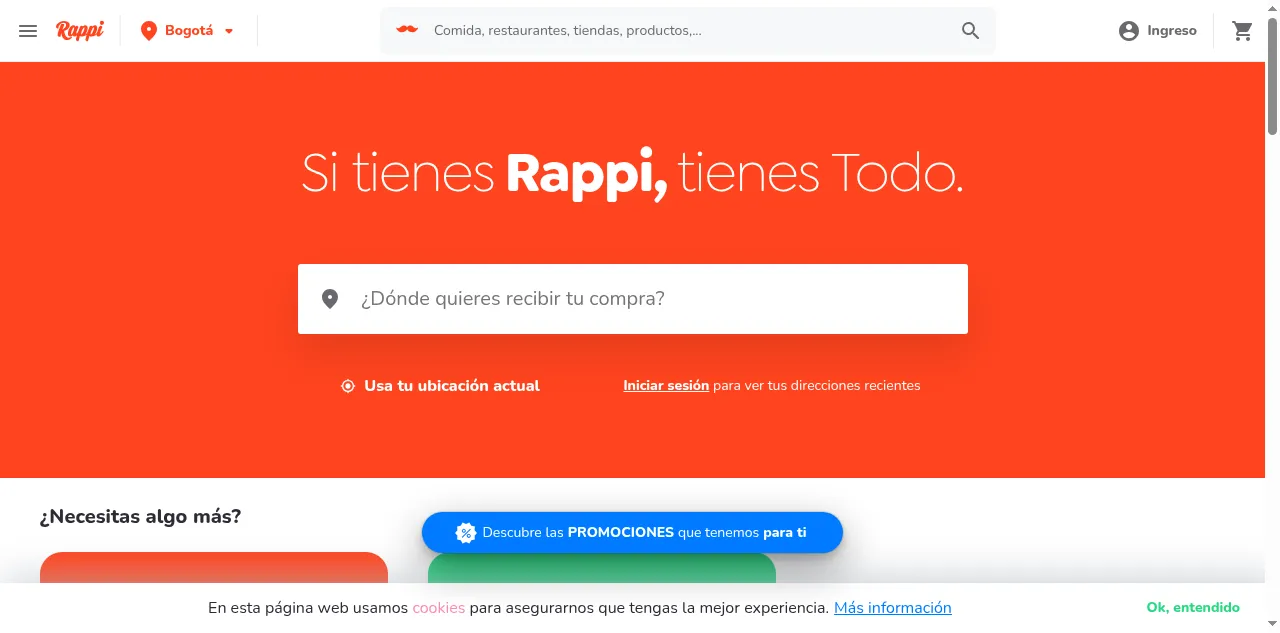 Preview of rappi.com.co