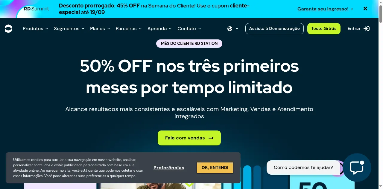 Preview of rdstation.com