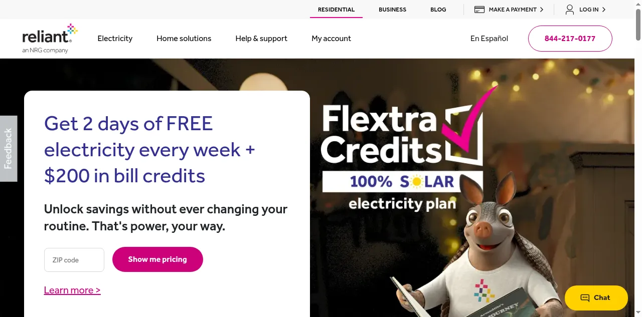 Preview of reliant.com