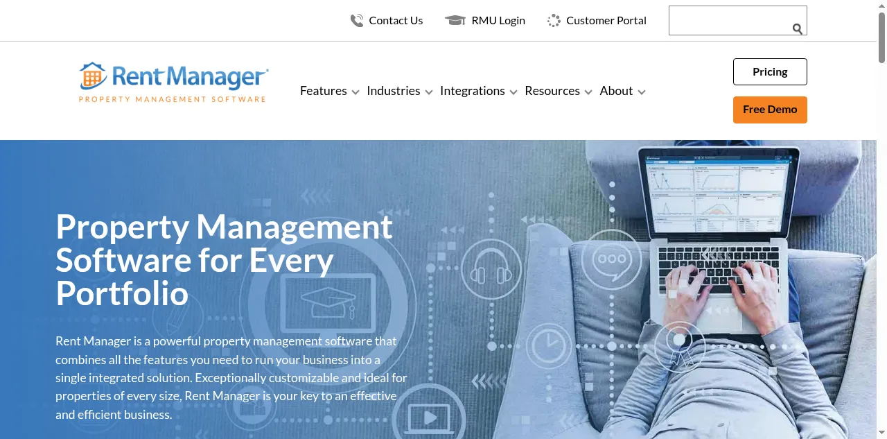 Preview of rentmanager.com