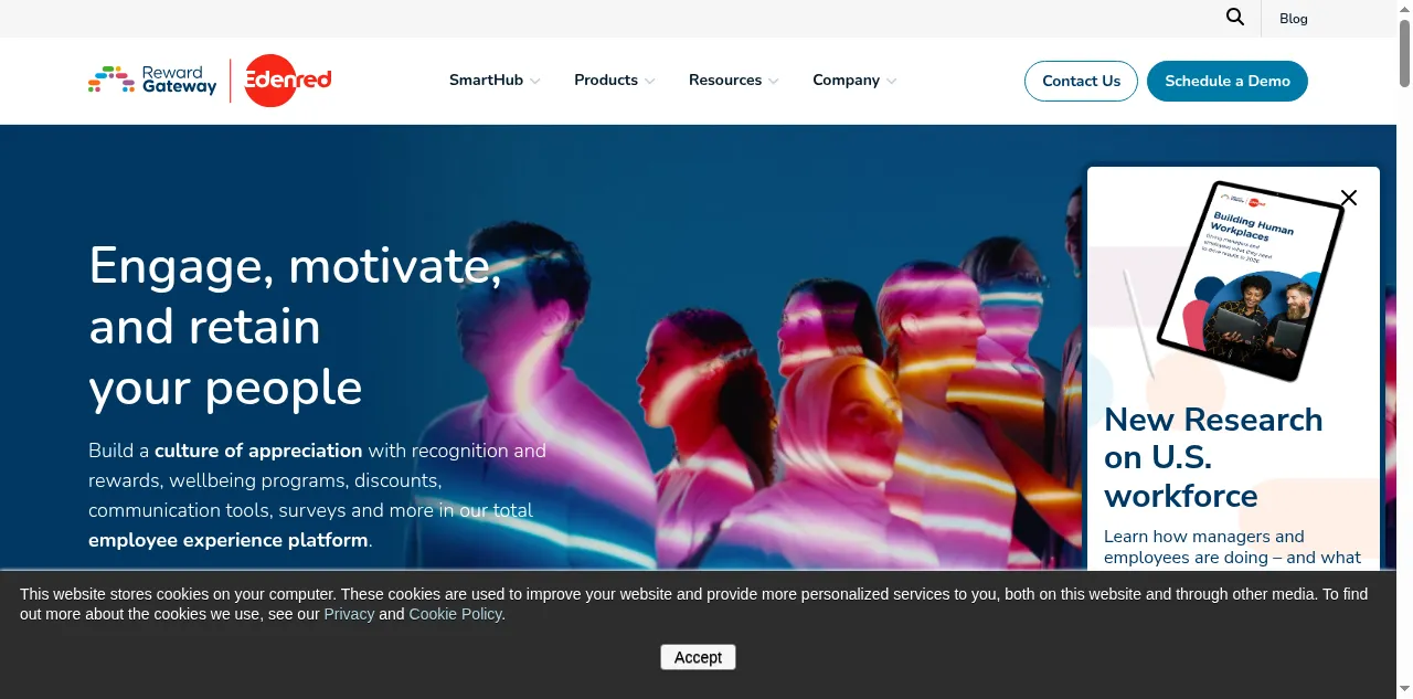 Preview of rewardgateway.com