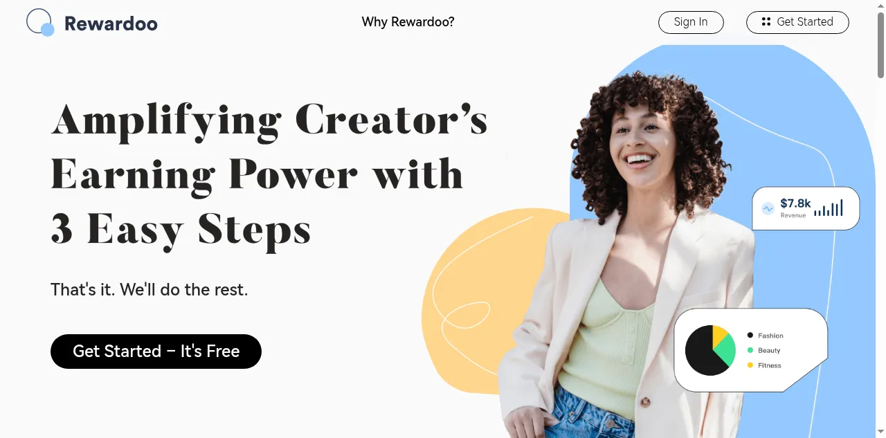 Preview of rewardoo.com