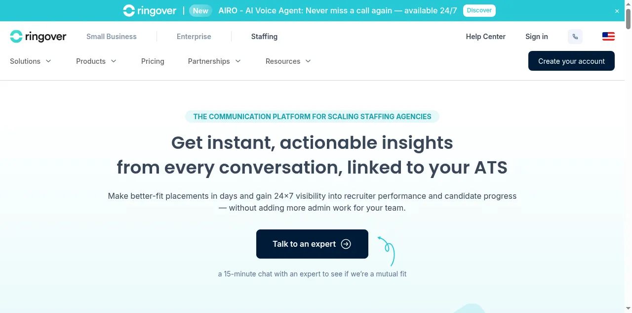 Preview of ringover.com