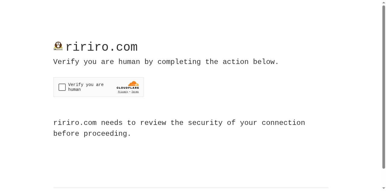 Preview of ririro.com