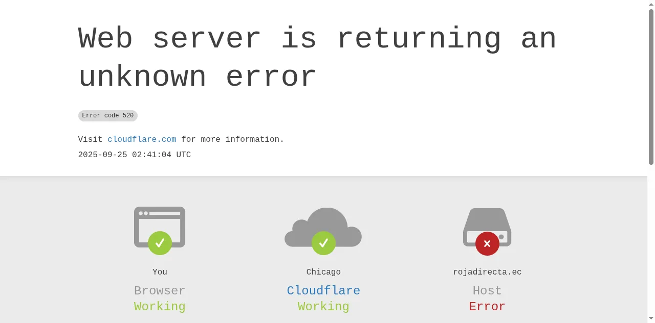 Preview of rojadirecta.ec