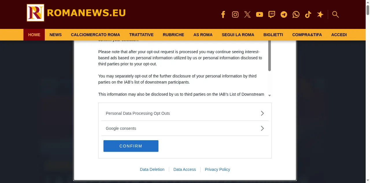 Preview of romanews.eu