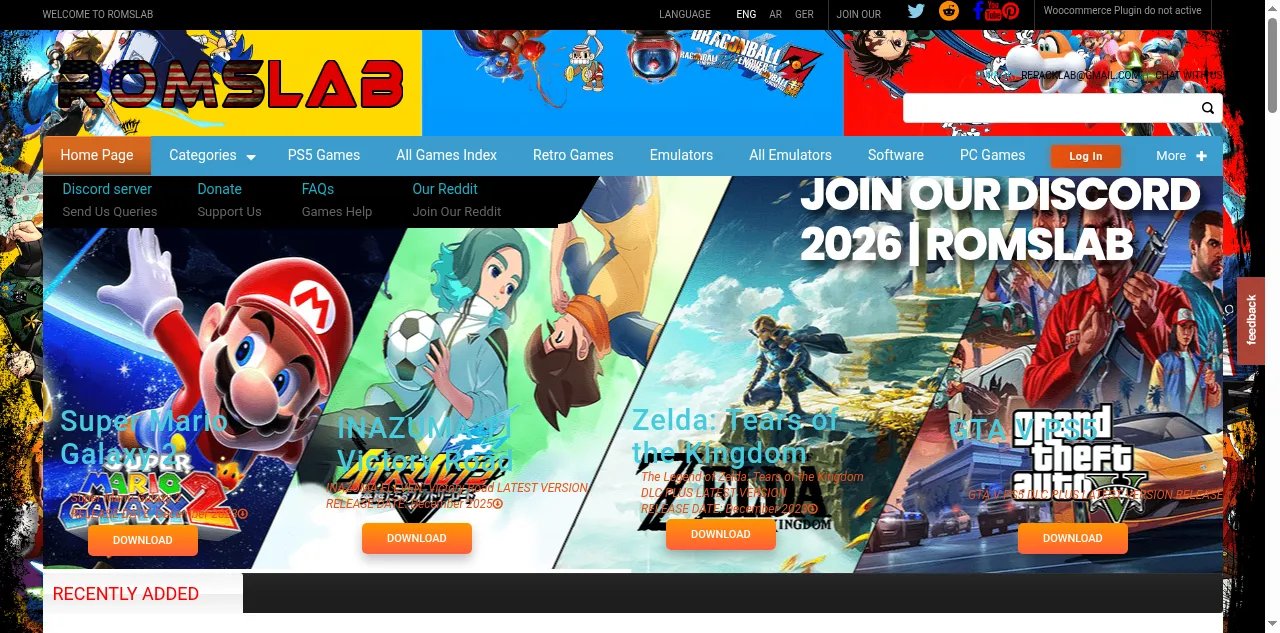 Preview of romslab.com