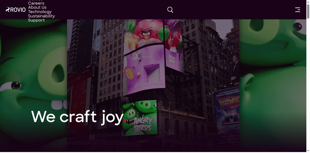 Preview of rovio.com