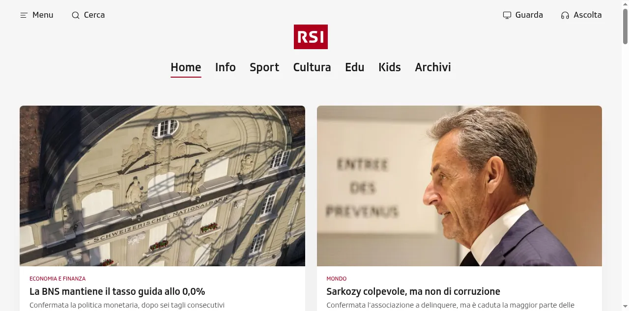 Preview of rsi.ch