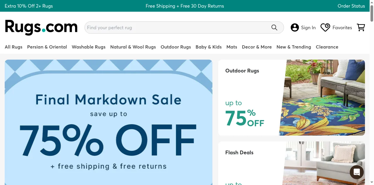 Preview of rugs.com