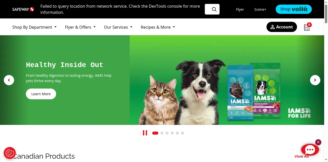 Preview of safeway.ca