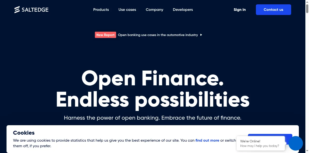 Preview of saltedge.com