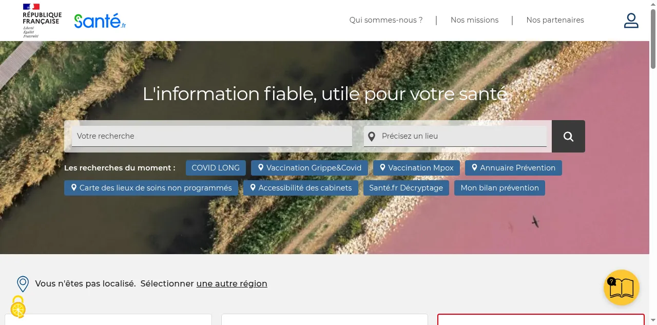 Preview of sante.fr