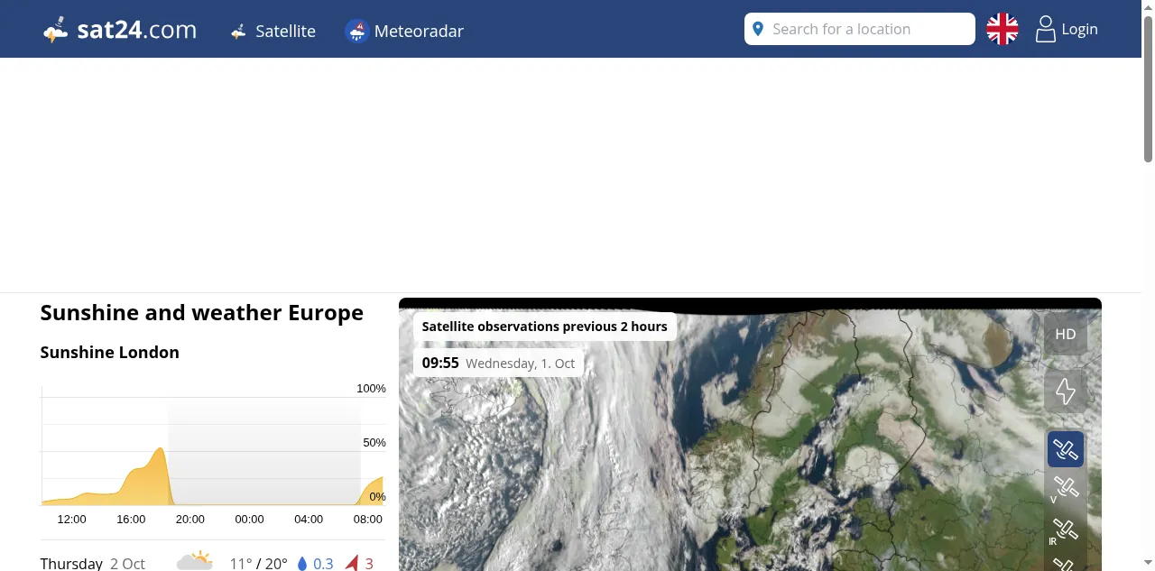 Preview of sat24.com