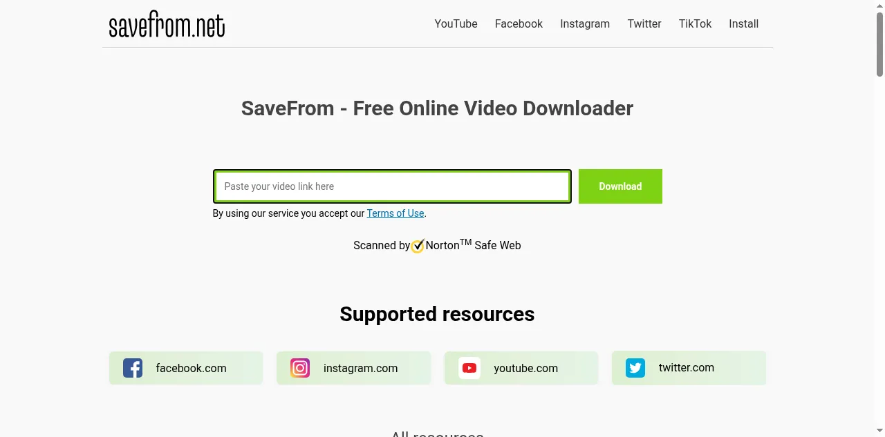 Preview of savefrom.in.net