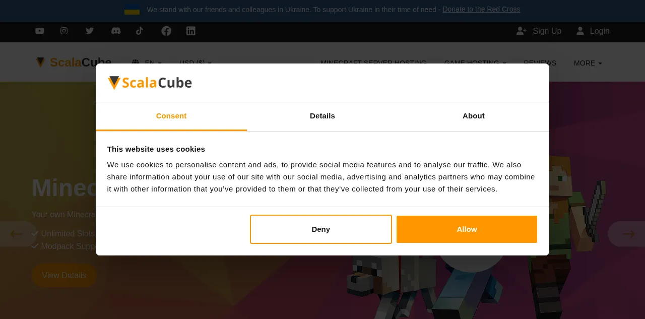 Preview of scalacube.com