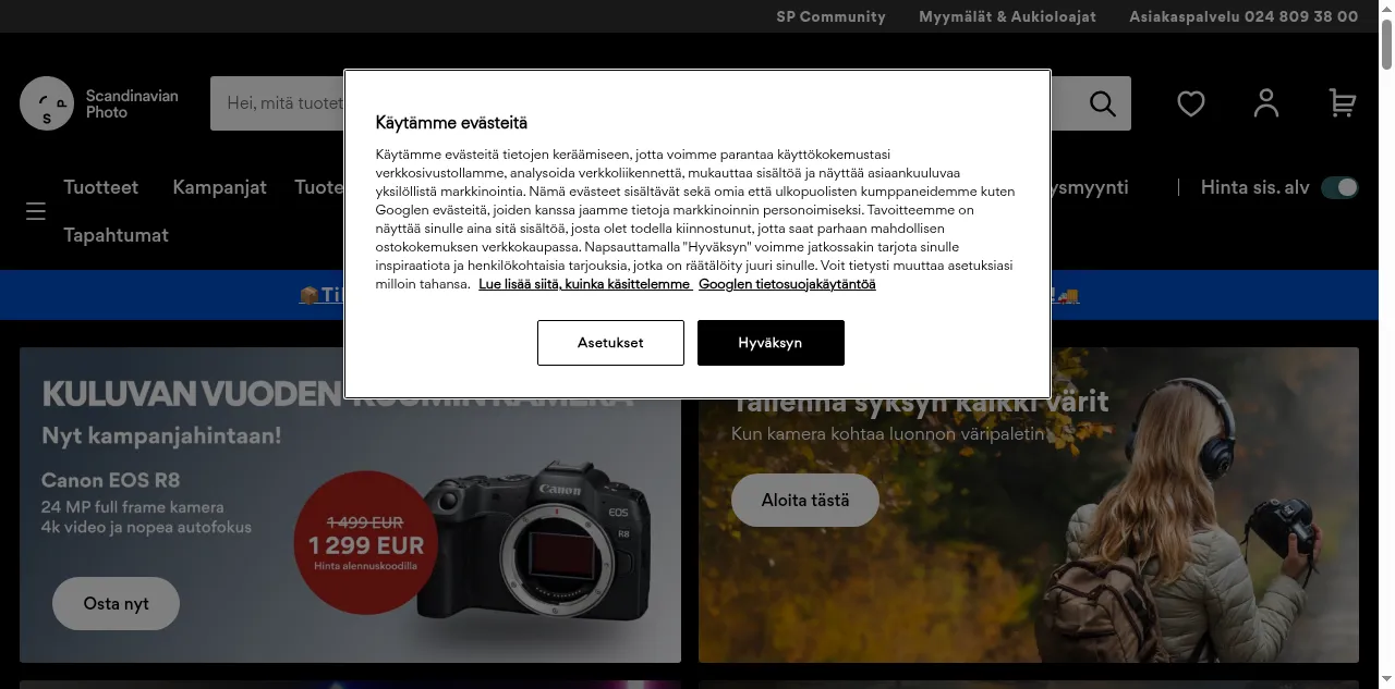 Preview of scandinavianphoto.fi
