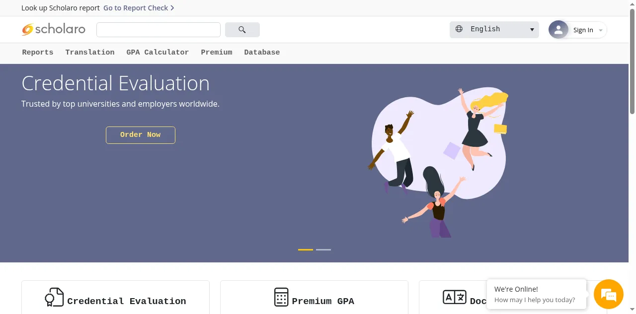 Preview of scholaro.com