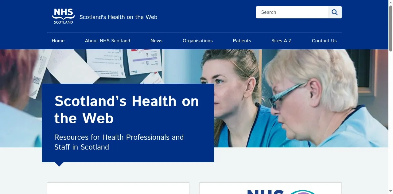 Preview of scot.nhs.uk