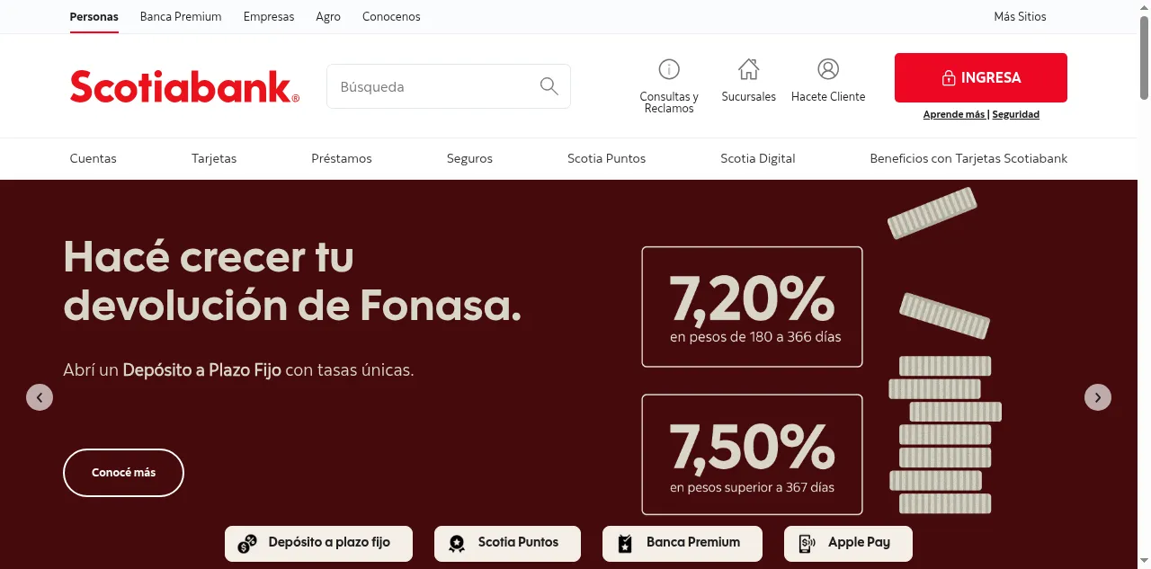 Preview of scotiabank.com.uy