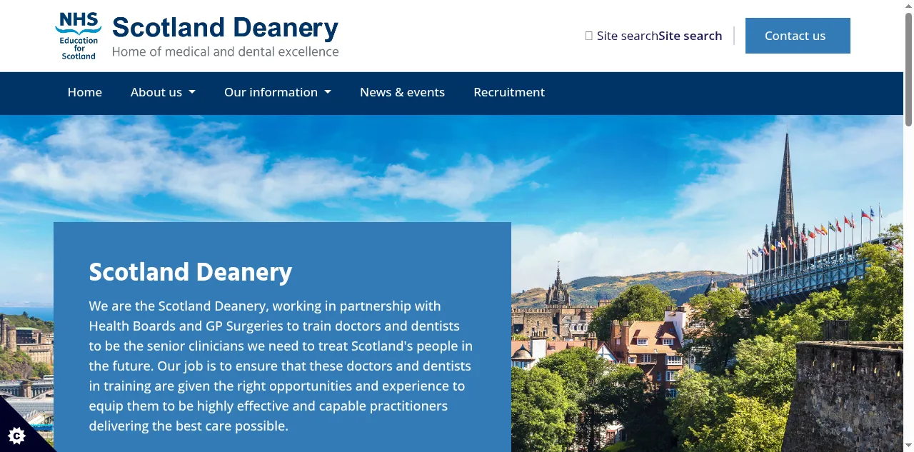 Preview of scotlanddeanery.nhs.scot