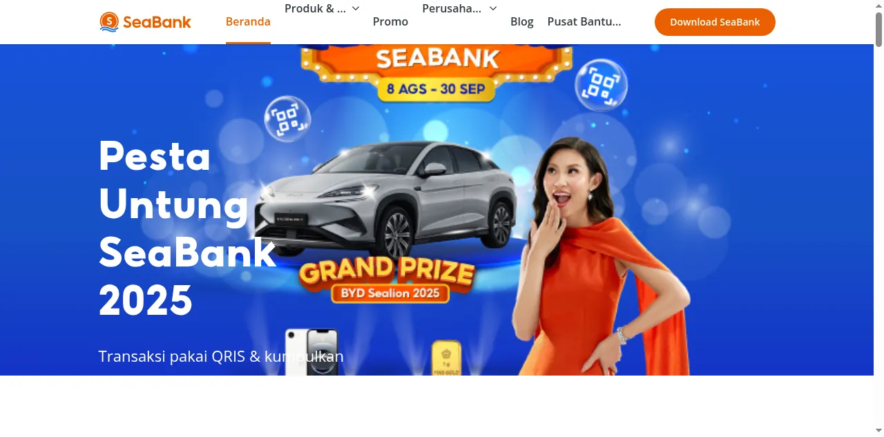 Preview of seabank.co.id