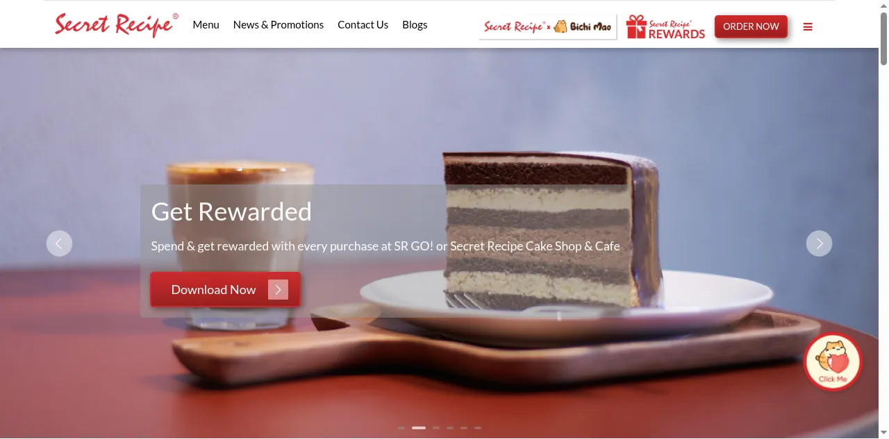 Preview of secretrecipe.com.my