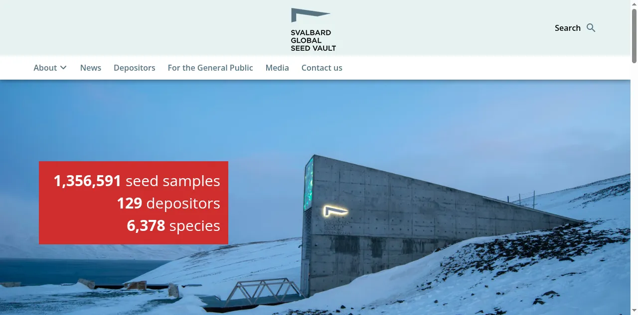 Preview of seedvault.no