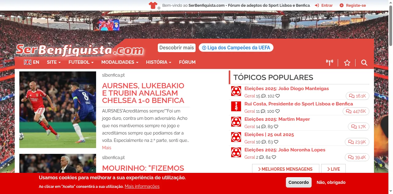Preview of serbenfiquista.com