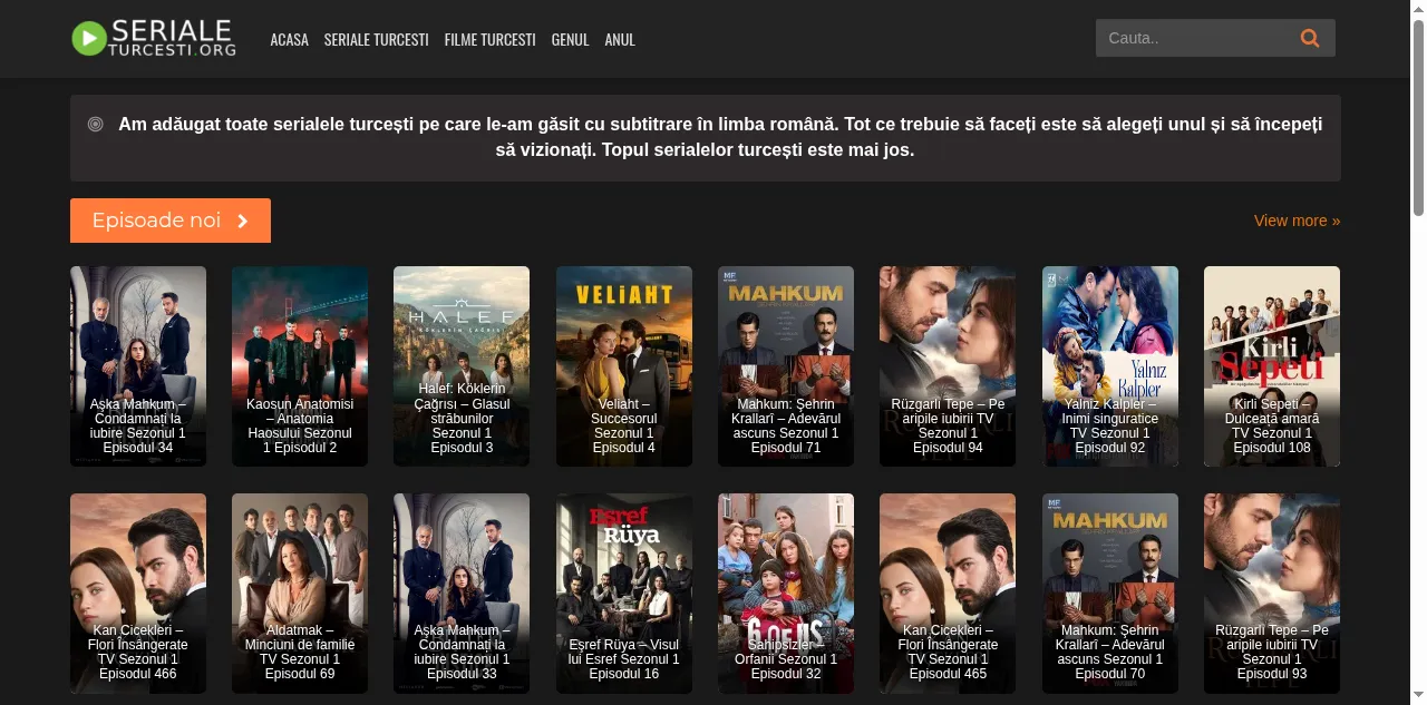 Preview of seriale-turcesti.org