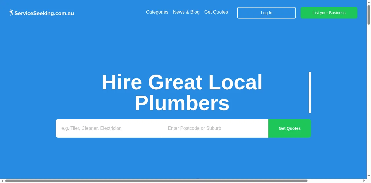 Preview of serviceseeking.com.au