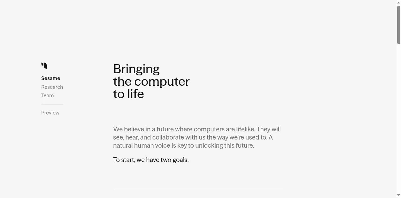 Preview of sesame.com
