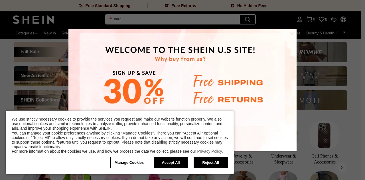 Preview of shein.com