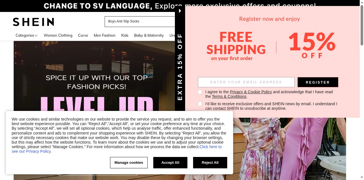 Preview of shein.se