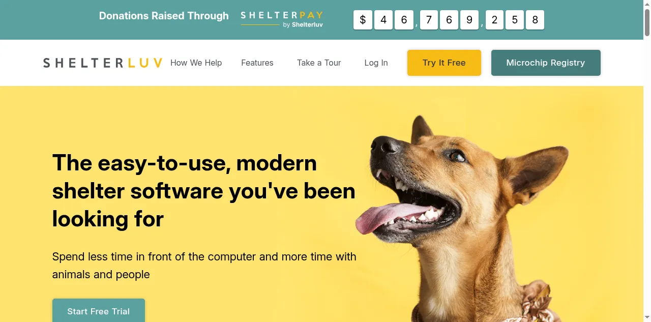 Preview of shelterluv.com