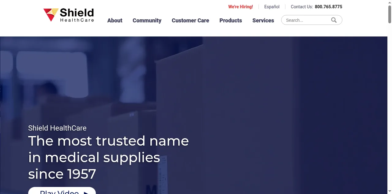 Preview of shieldhealthcare.com