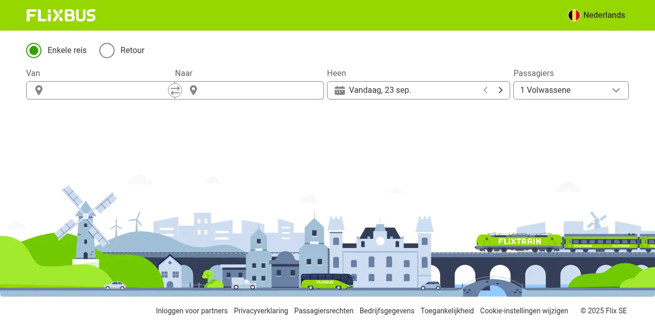 Preview of shop.flixbus.be