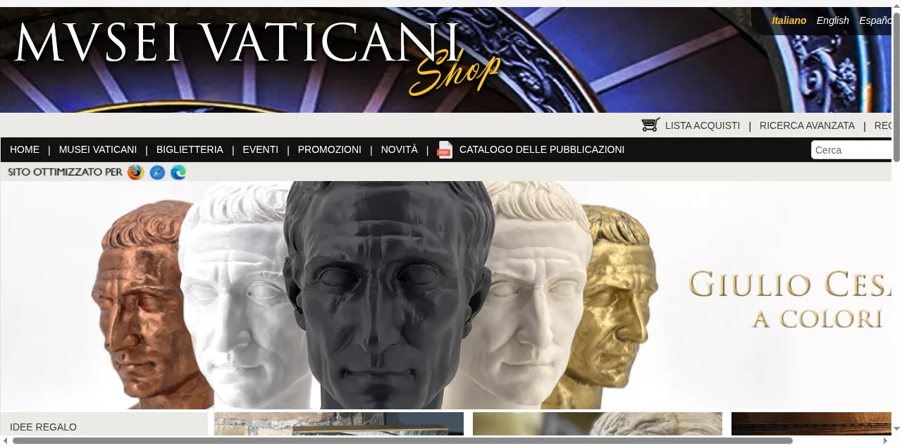 Preview of shop.museivaticani.va