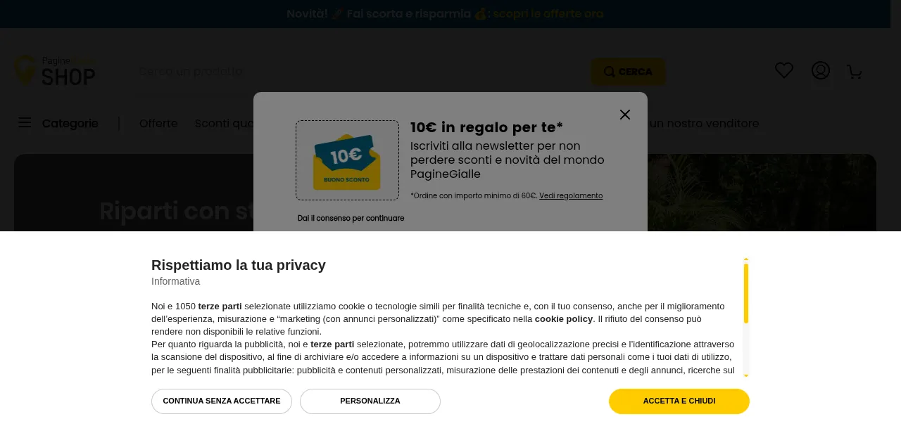Preview of shop.paginegialle.it