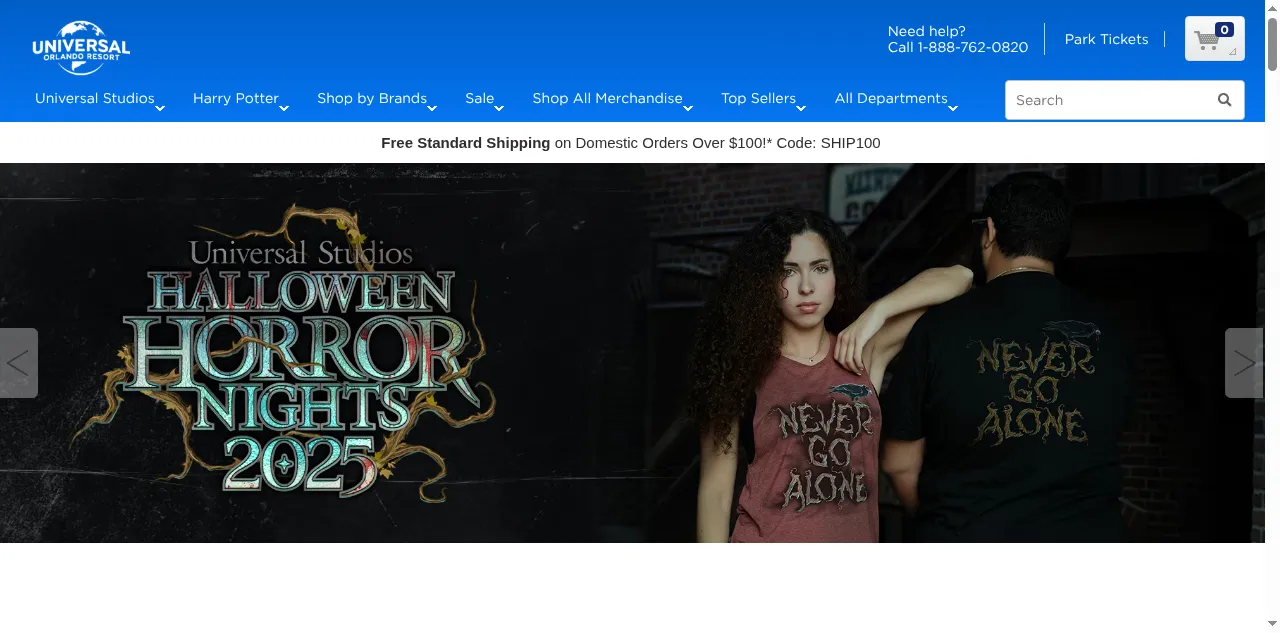 Preview of shop.universalorlando.com