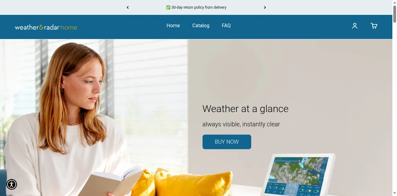 Preview of shop.wetteronline.de