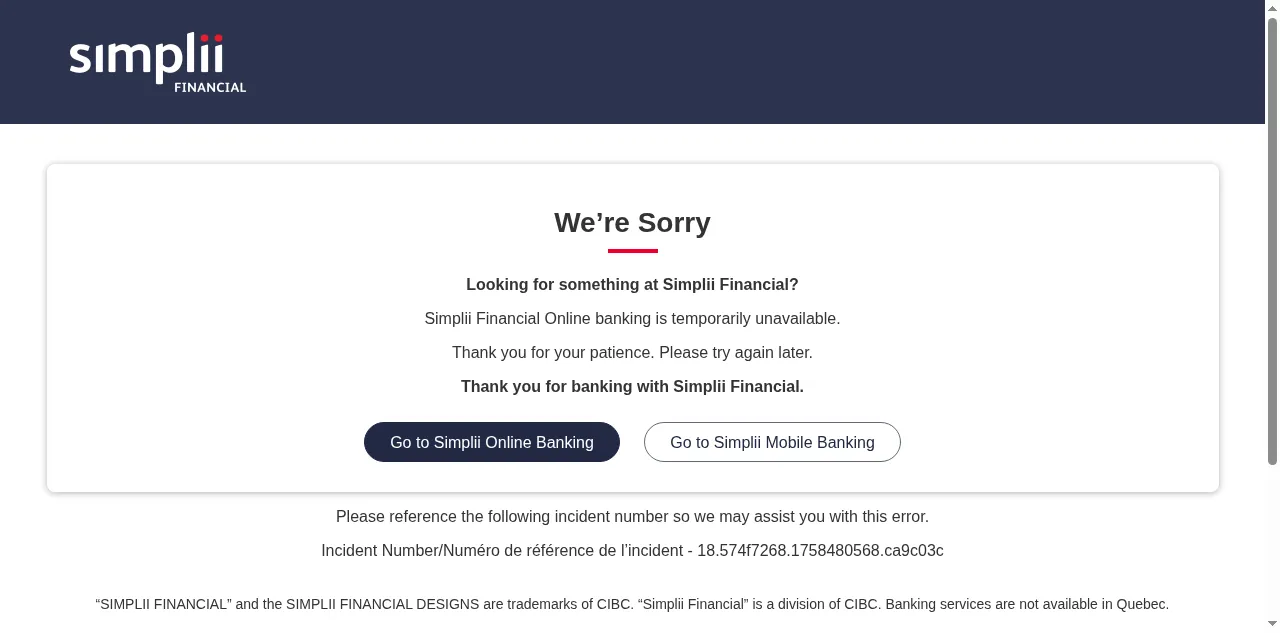 Preview of simplii.com