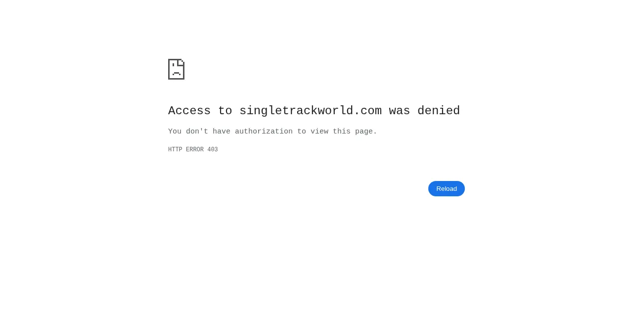 Preview of singletrackworld.com