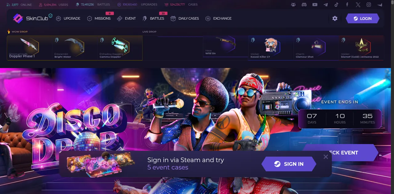 Preview of skin.club